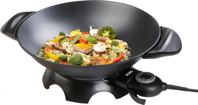Domo Wok Electrique Do8708w Pas Cher A Prix Discount