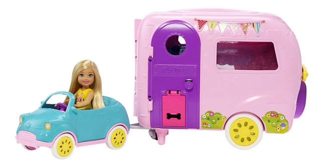 barbie camping car pas cher