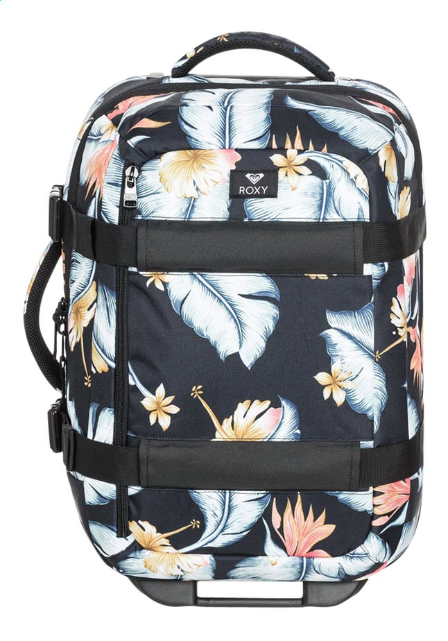 Roxy Reistas Op Wieltjes Wheelie Anthracite Tropical Love 48 Cm