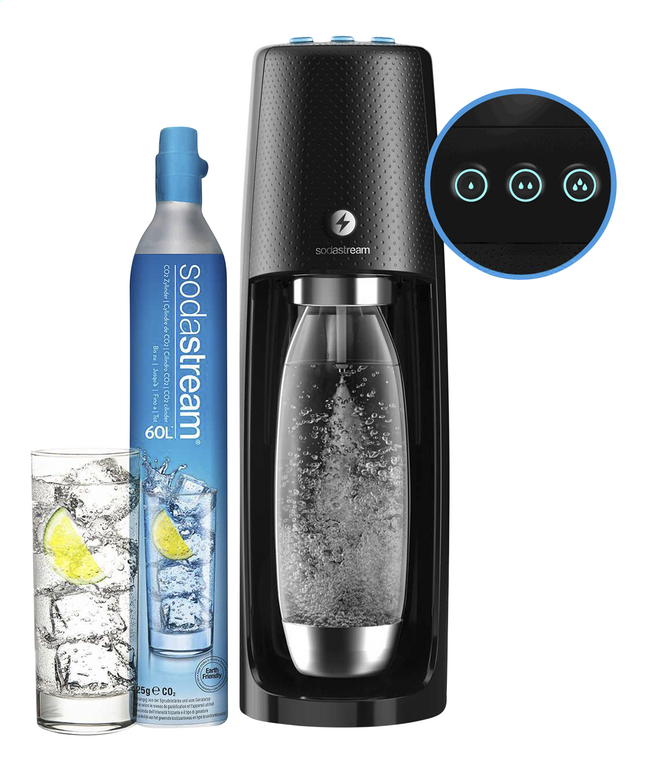 Sodastream Sodamaker Spirit One Touch Black