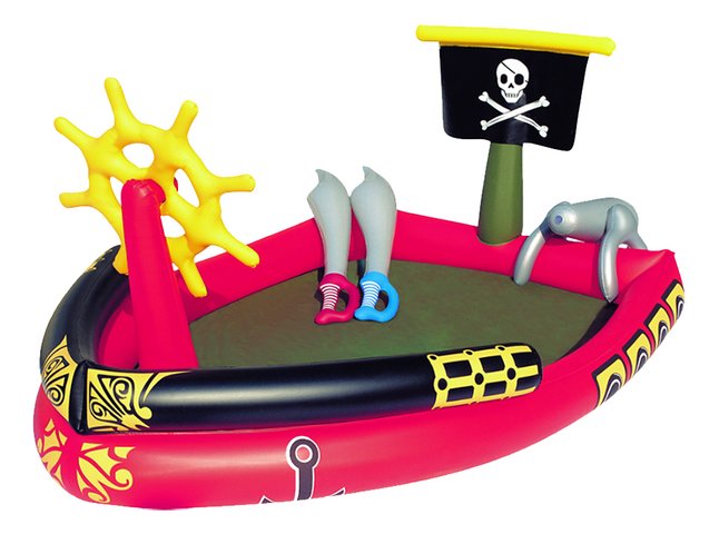 Bestway Opblaasbaar Speelcenter Piratenboot Met Waterkanon