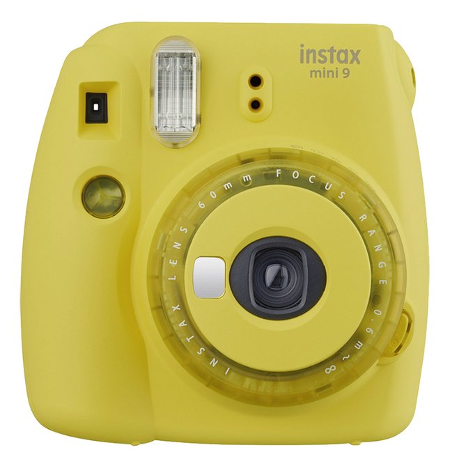 Fujifilm Fototoestel Instax Mini 9 Clear Yellow
