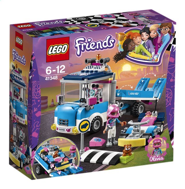 Lego Friends 41348 Onderhouds En Reparatietruck