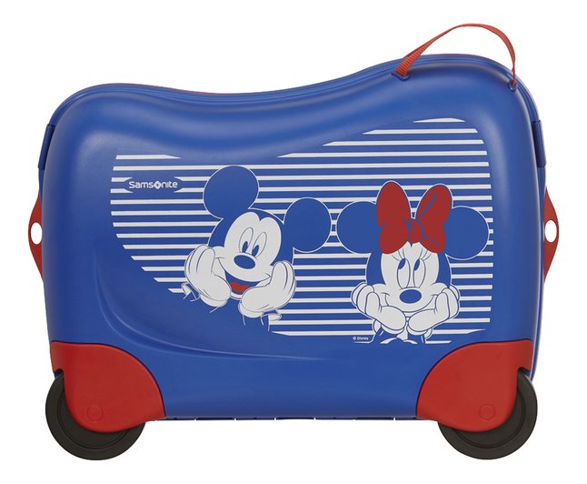 Samsonite Valise Rigide Dream Rider Disney Mickey Et Minnie Bleu