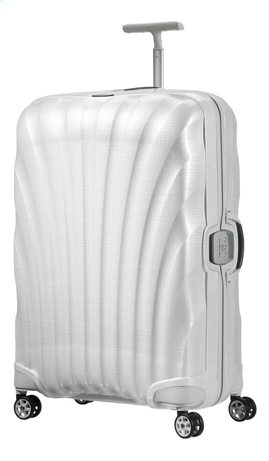 Samsonite Harde Reistrolley Lite Locked Spinner Off White