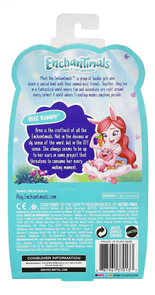 enchantimals bree lapin
