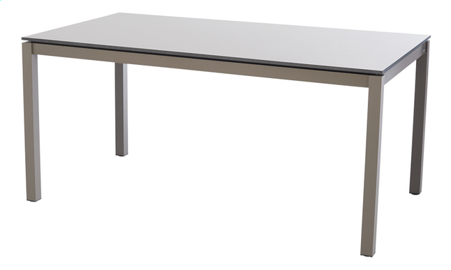 Jatikebon Tuintafel Djerba Taupe 160 X 90 Cm