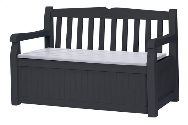 Keter Allibert Banc De Jardin Eden Anthracite Pas Cher A Prix Discount