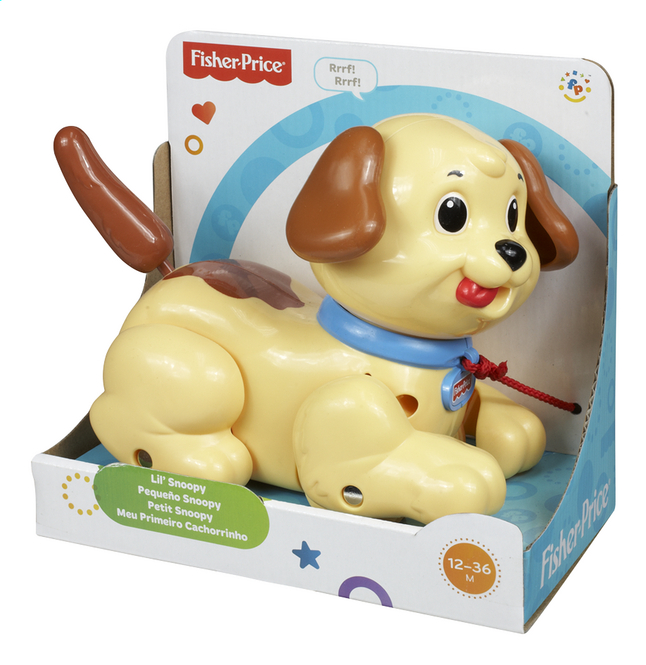 pousseur chien fisher price
