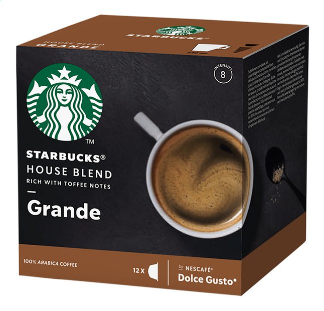 Starbucks Capsules House Blend Grande 3 boîtes Pas Cher à prix discount