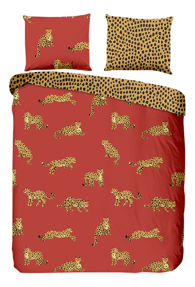 Comment Secher Une Housse De Couette Au Seche Linge Good Morning Housse De Couette Leopards Terra Coton 140 X 220 Cm Pas Cher A Prix Discount